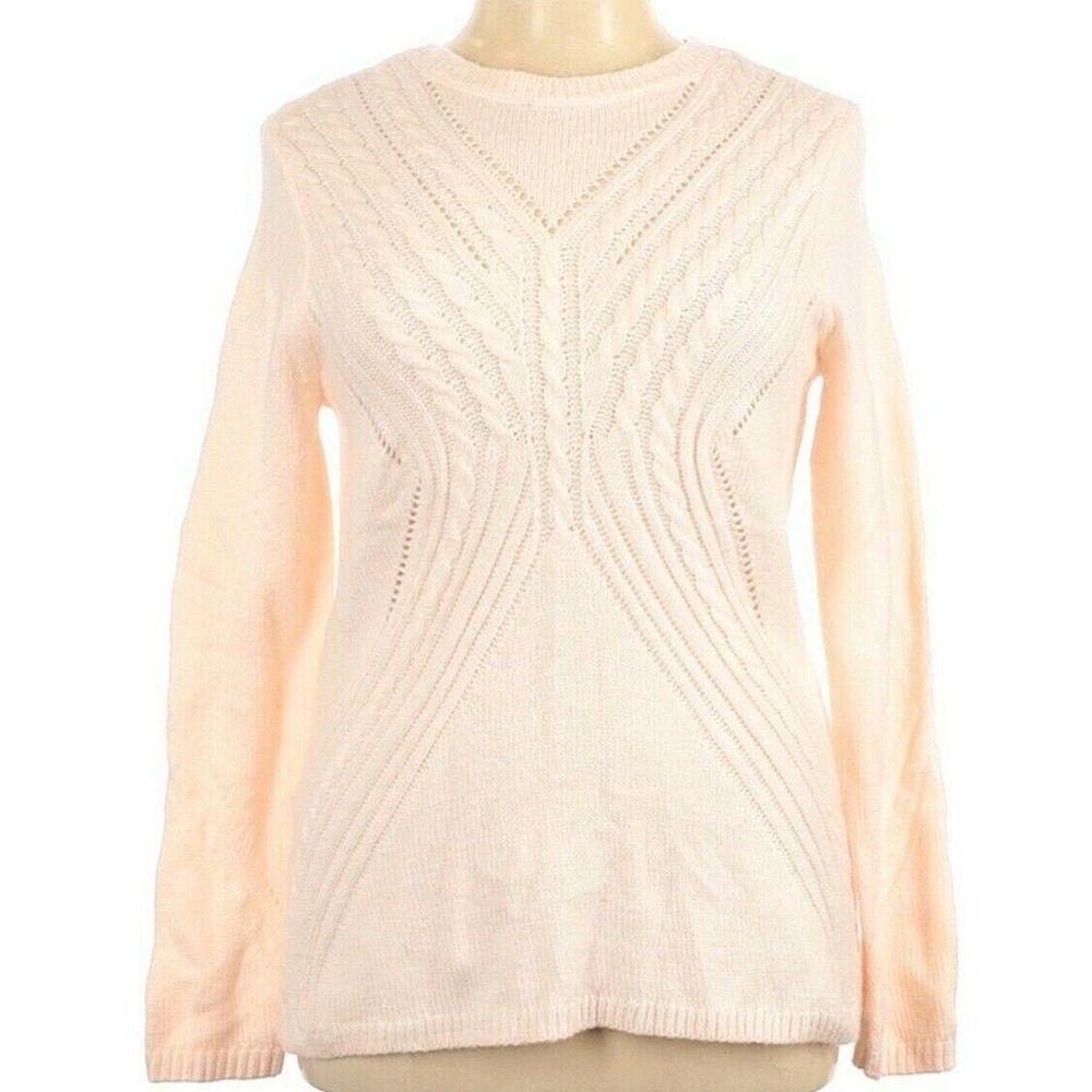 Sonoma Sweater Large Womens Knit Pullover New Blush Pink